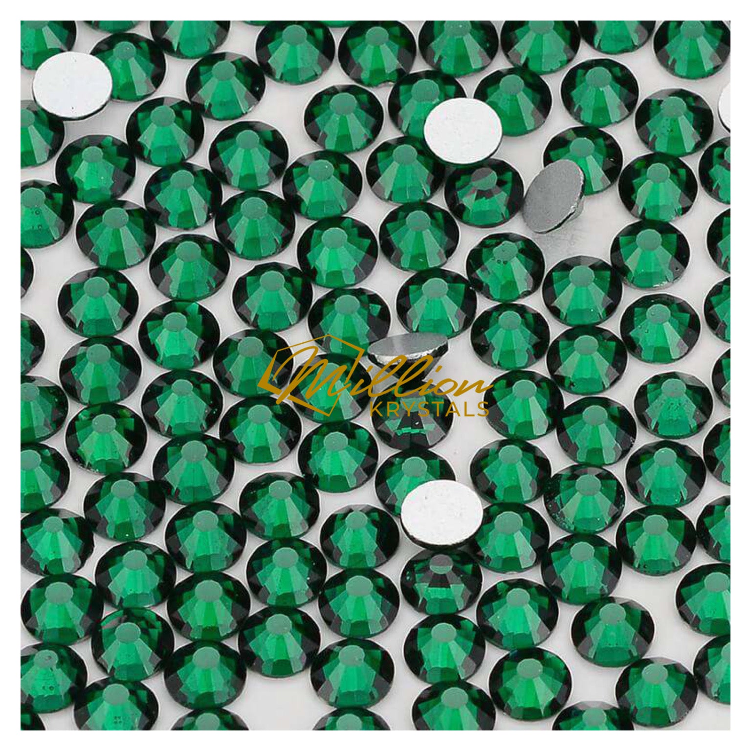 Emerald Glass Rhinestones