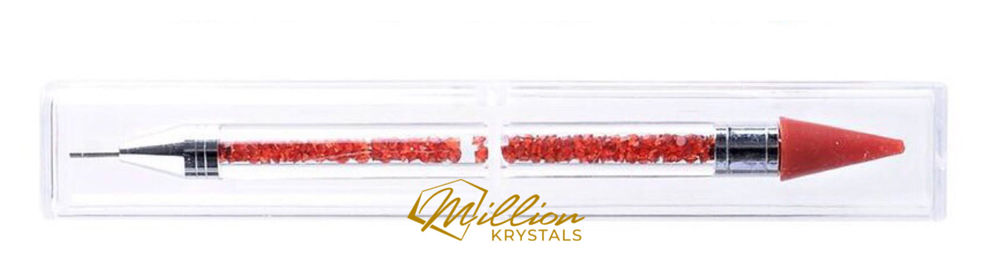 Rhinestone Sparkle Picker - Red